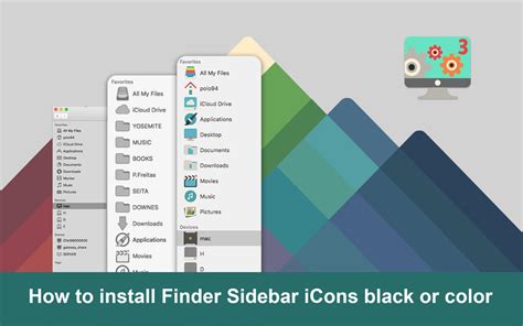 How To Install Finder Sidebar Icons In Color By Valvator On Deviantart