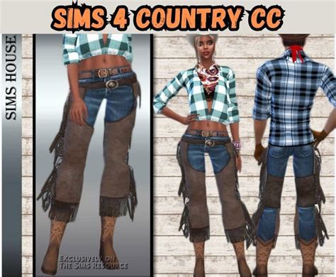 25 Stylish Sims 4 Country Cc Western Decor Country Clothes And Ranch