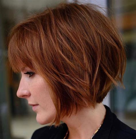 This bob hairstyle has a lot of layers. 20 Best Ideas of Textured And Layered Graduated Bob Hairstyles