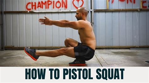 How To Get Your 1st Pistol Squat One Leg Squat Tutorial Learn