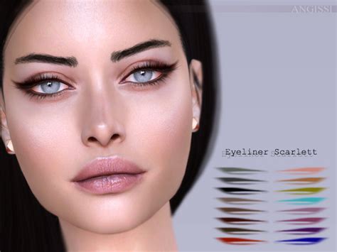 The Sims Resource Eyeliner Scarlett