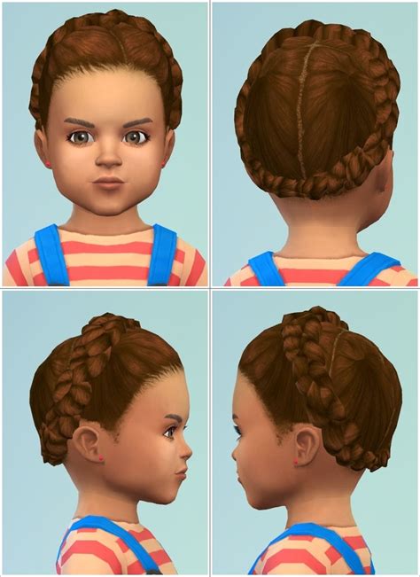 Twisted Hairwreath Toddler Sims 4 Toddler Sims 4 Sims Baby