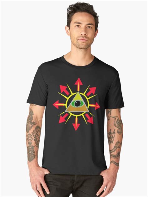 Chaos Eye Five Premium T Shirt By Martymagus1 Shirts T Shirt