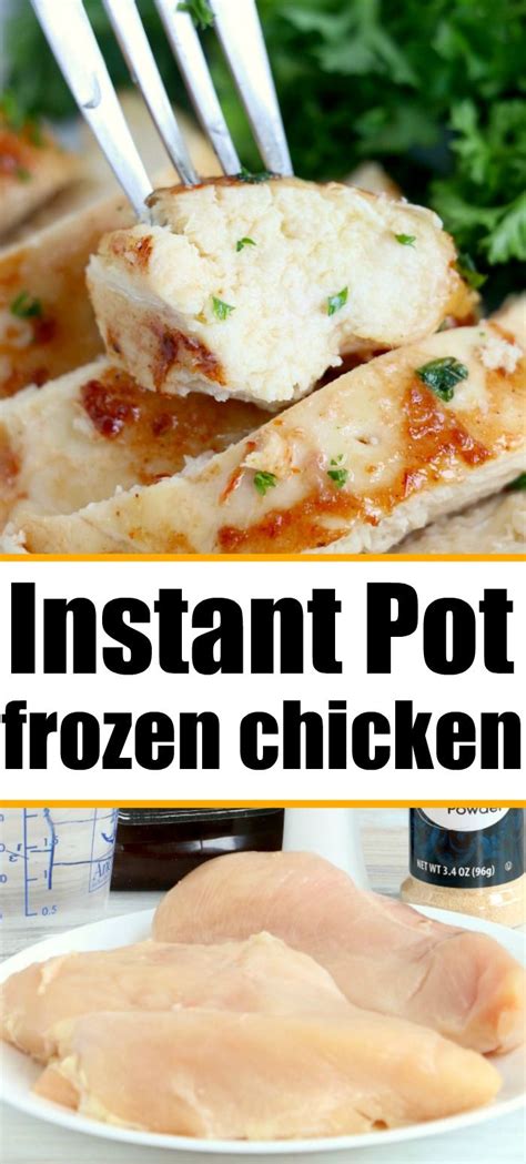 Instant pot pork tenderloin takes just minutes to cook to the perfect temperature and the recipe is easy to customize with alternative herbs and spices. Instant Pot frozen chicken cooked from hard as a rock to tender meat in no time. #instantpot # ...