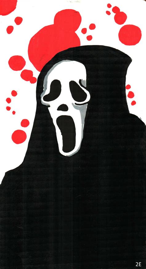 Scream Fan Art Ghostface By Tuohey2e On Deviantart