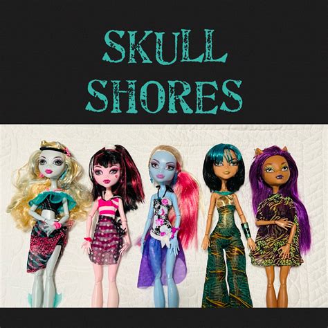 Monster High SKULL SHORES DOLL Set W EXCLUSIVE DOLLS Frankie Cleo