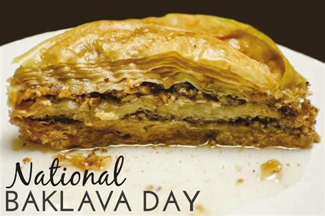 Thursday November 16th Is National Baklava Day Perry Daily Journal