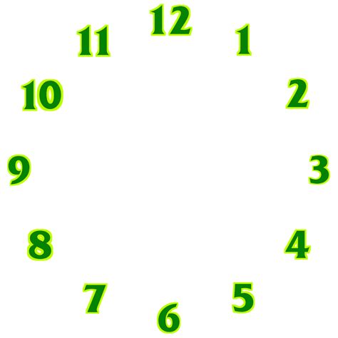 Clock Numbers Png 20 Free Cliparts Download Images On Clipground 2022