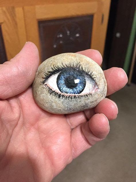 120 Eyeballs Painted On Rocks Ideas In 2021 Eyeball Painting Painted