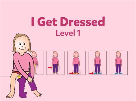 I Get Dressed Level 1 Free Games Activities Puzzles Online For