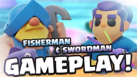 New Fisherman And Swordsman Gameplay And Breakdown Clash Mini Youtube
