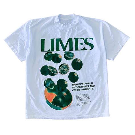 Atthemoment Lime Tees Fruit Shirt