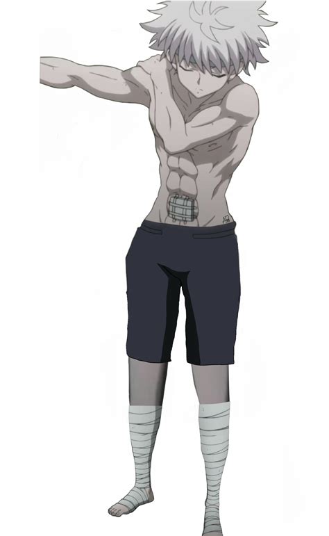 Grown Up Abs Killua Granted It Does Not Mean That He Cannot But