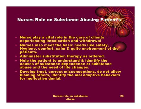 Nurses Role On Substance Abuse By Philo