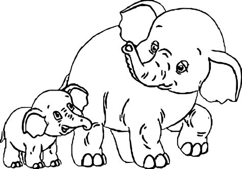 Printable Elephant Coloring Pages Web You Will Find The Best Collection