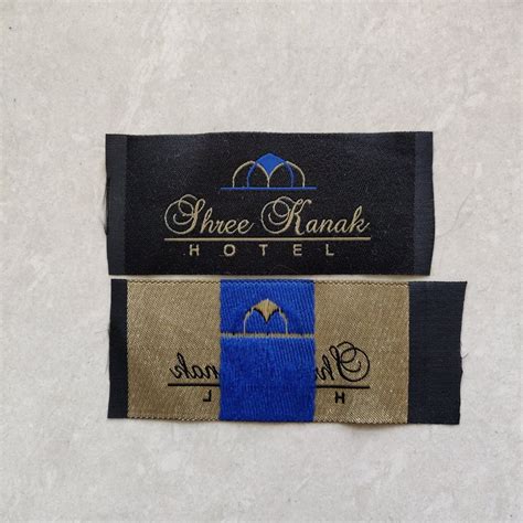 Polyester Damask Woven Label For Bag Packaging Type Packet At Rs 060