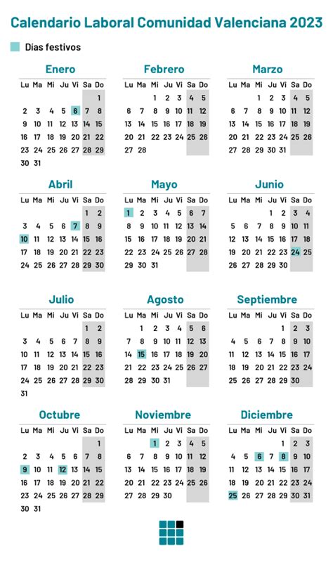 Calendario Laboral 2023 ¿qué Días Son Festivos En Comunidad Valenciana