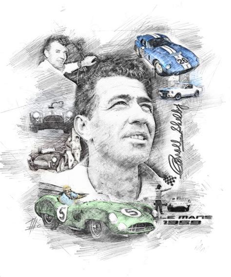 Carroll Shelby Theodor Decker Paintings And Prints Vehicles