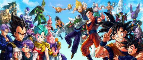 Burst limit (ドラゴンボールz burst limitバーストリミット, doragon bōru zetto bāsuto rimitto) is a fighting video game based on the popular anime/manga series dragon ball z, released for the xbox 360 and playstation 3 consoles. Dragon Ball Z Papel de Parede HD | Plano de Fundo | 2560x1080 | ID:647552 - Wallpaper Abyss