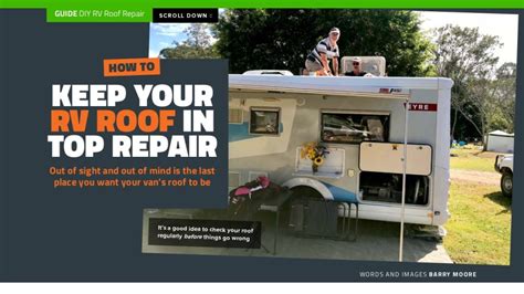 Hopefully if you're considering doing this yourself, following along on my rv roof replacement project will give you the courage to dive in! DIY RV roof repair - RV Daily - Issue 040