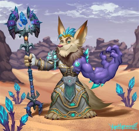 Vulpera By Vanharmontt On Deviantart World Of Warcraft Character