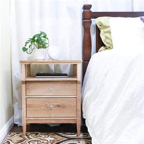 One Drawer Nightstand Plans Free How To Build A Diy Floating