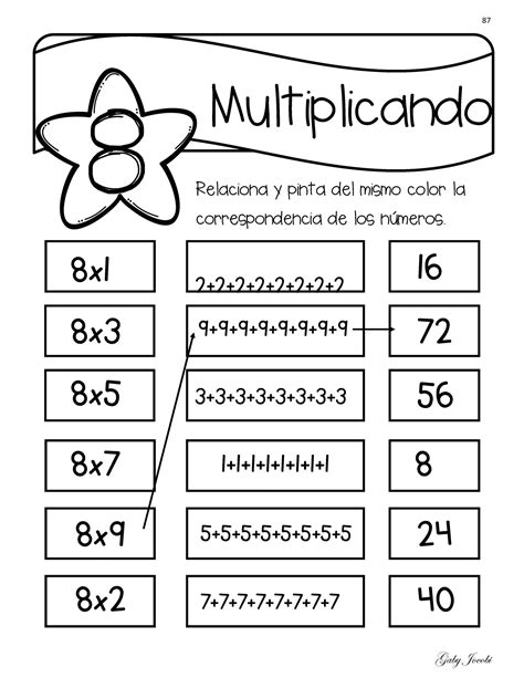 Super Cuaderno Tablas De Multiplicarpágina087 Imagenes Educativas