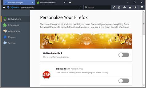 mozilla tests new get add ons page in firefox ghacks tech news