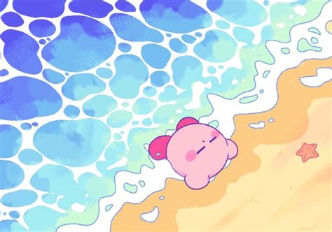 春喰い🌺 On Twitter Kirby Kirby Art Kawaii Wallpaper