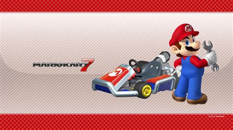 Fondos De Pantalla Super Mario Mario Kart 7 Nintendo Mario Kart