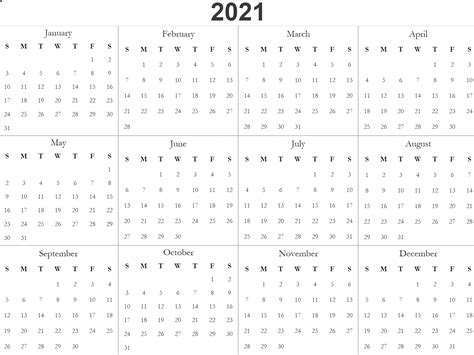Calendar 2021 Png High Quality Image Png All