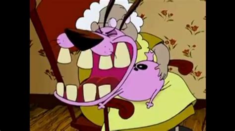 Courage The Cowardly Dog Show Scream Moment Read Description Youtube