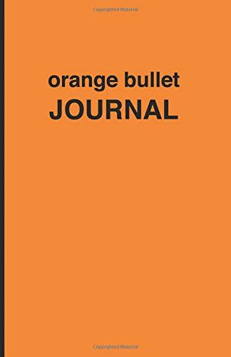 Download Orange Bullet Journal Cuaderno De Puntos Naranja Tapa