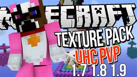 El Mejor Texture Pack Uhc Pvp 17 18 19 Minecraft Youtube