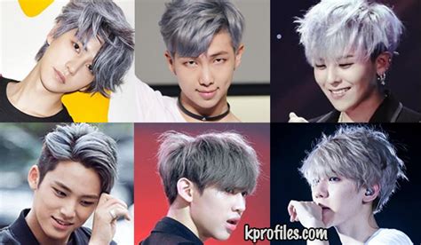 Instead, keep things simple and style your short not only does this man wear his hair long, it's what some would call very long, and is also left wavy for medium length grey hair, the best option is a wavy hairstyle and if you are bold enough. Who rocks gray hair? (Kpop male edition) (Updated!)