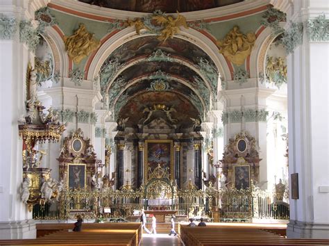 Stiftskirche St Gallen Grundriss Stiftskirche St Gallus Und Otmar