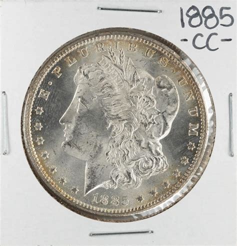 1885 Cc 1 Morgan Silver Dollar Coin