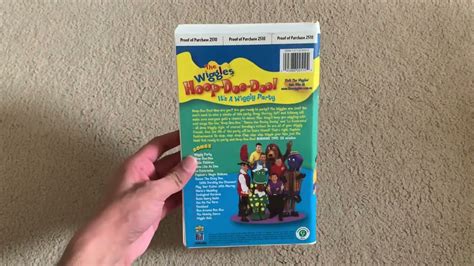 The Wiggles Hoop Dee Doo Its A Wiggly Party 2002 Vhs Youtube