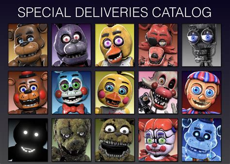 47 Best Ideas For Coloring Fnaf 7 Characters Names