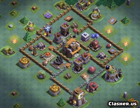 Builder Hall 4 Bh4 Best Base 48 With Link 2 2021 Farming Base