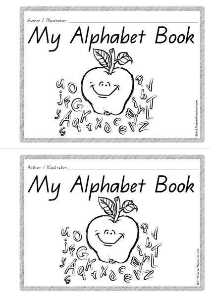 5 Best Printable Alphabet Book Cover Printableecom