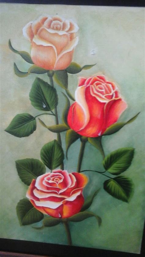 Pin Di Iwona Laczny Su Painted Flowers Nel 2023 Pittura