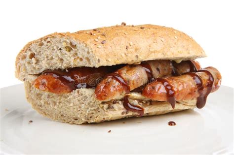 Sausage Sandwich Stock Image Image Of Hotdog Fastfood 15508475