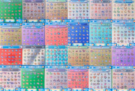 The Complete Shiny Living Pokedex All 807 Pokemon For Pokemon Home