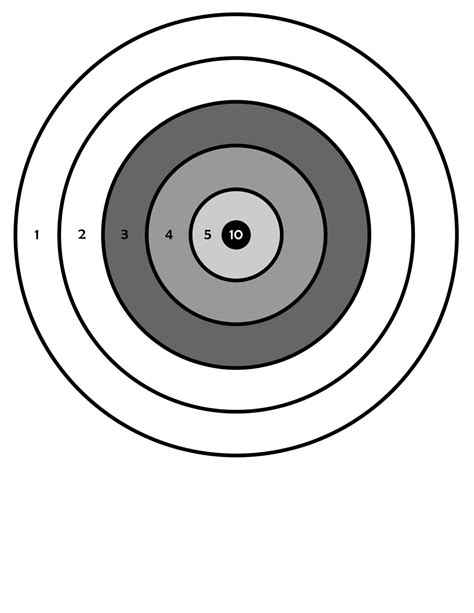 If you are unable to view the targets click here to download adobe acrobat reader. Printable Targets For Pistol Shooting - Prntbl