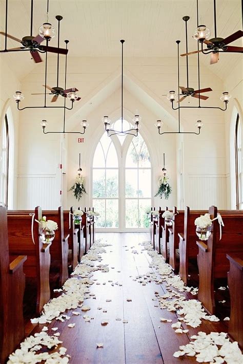 Simple Church Wedding Classic Weddings Pinterest