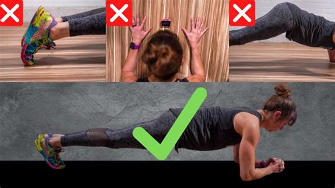 Stop Making These Plank Mistakes Three Easy Fixes To Plank Correctly