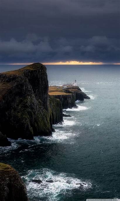 Neist Point Isle Lighthouse Skye Amazing Scotland