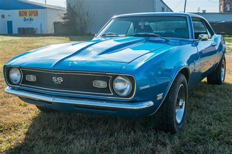 1968 Chevrolet Camaro Ss Coupe Blue Rwd Manual For Sale Chevrolet