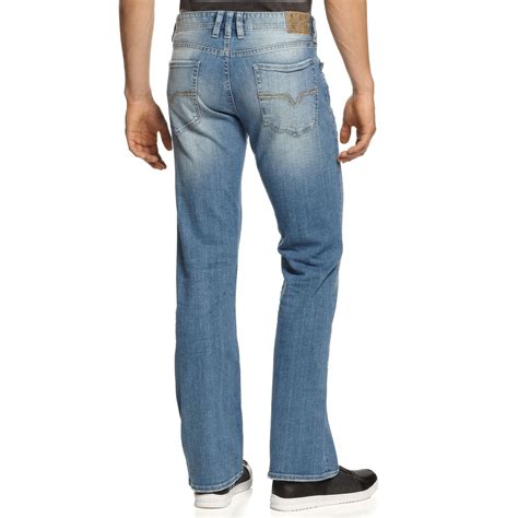 Lyst Guess Falcon Retribution Bootcut Jeans In Blue For Men